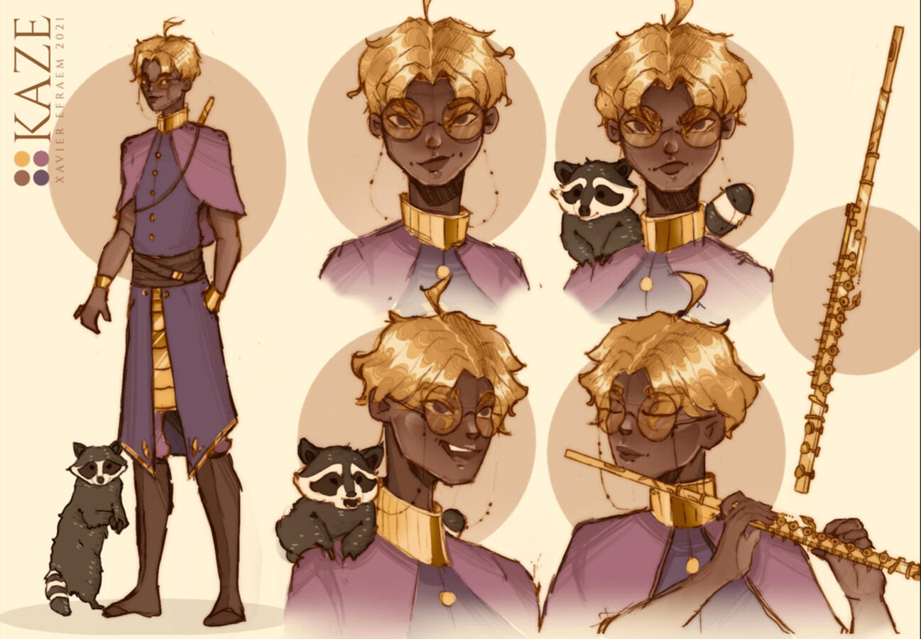 Kaze, Original Character
