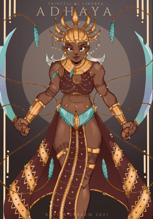 Adhaya, Original Chracter