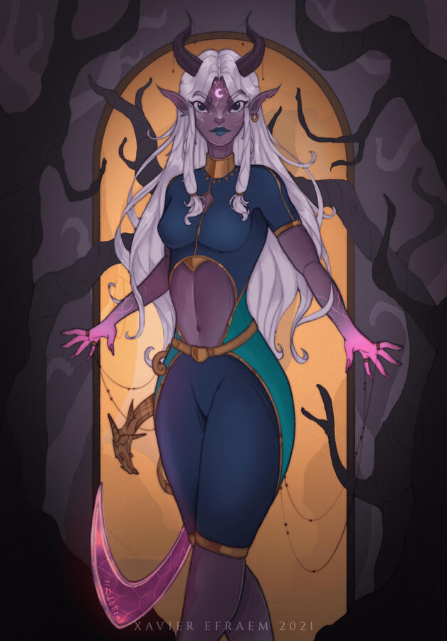 Nhyx, Original Character