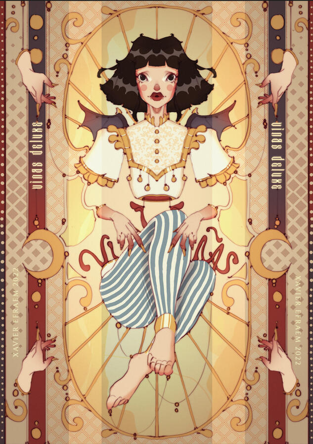 Vinas Deluxe, Original Illustration